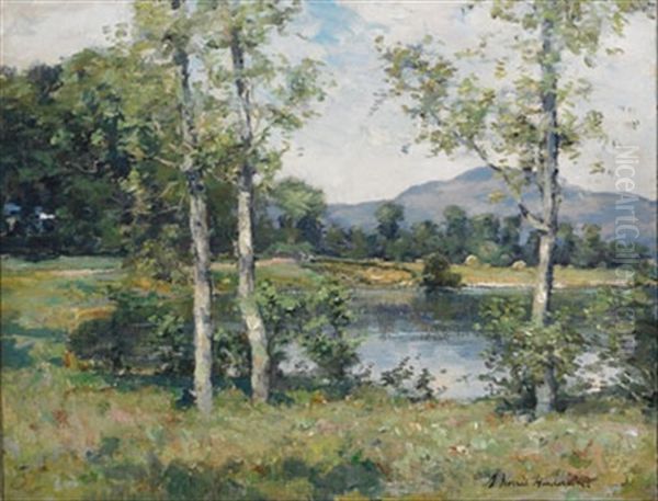 Ben Lomond From Near Luss Oil Painting by Joseph Morris Henderson