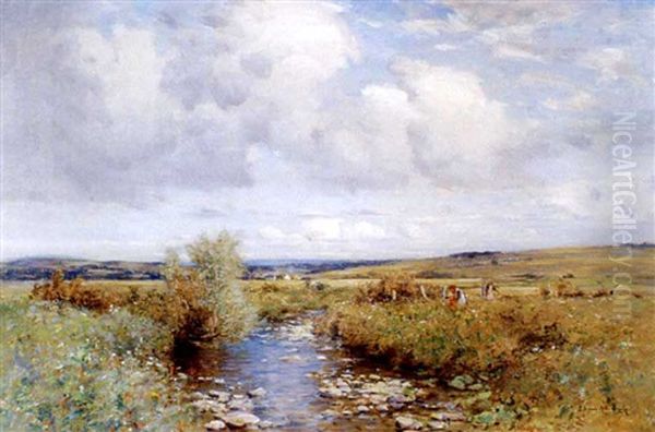 The Meadow Stream Oil Painting by Joseph Morris Henderson