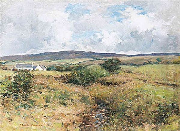 An Arran Landscape Oil Painting by Joseph Morris Henderson