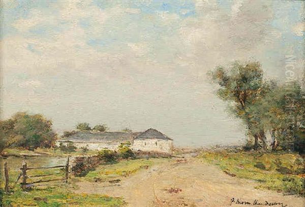 Road To A Farm Oil Painting by Joseph Morris Henderson