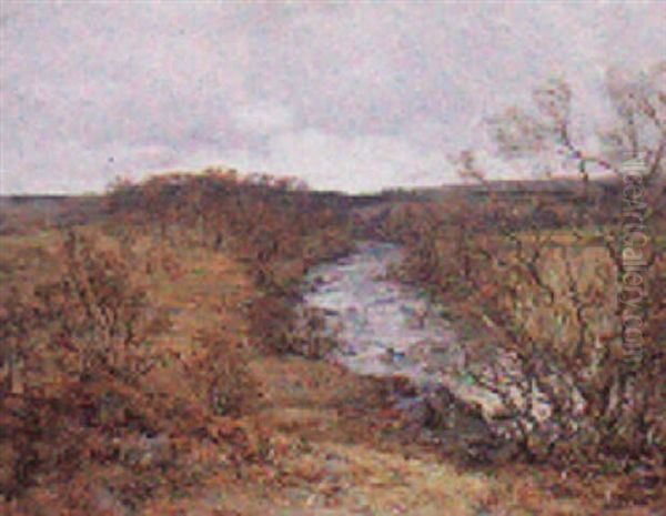 April Landscape Oil Painting by Joseph Morris Henderson