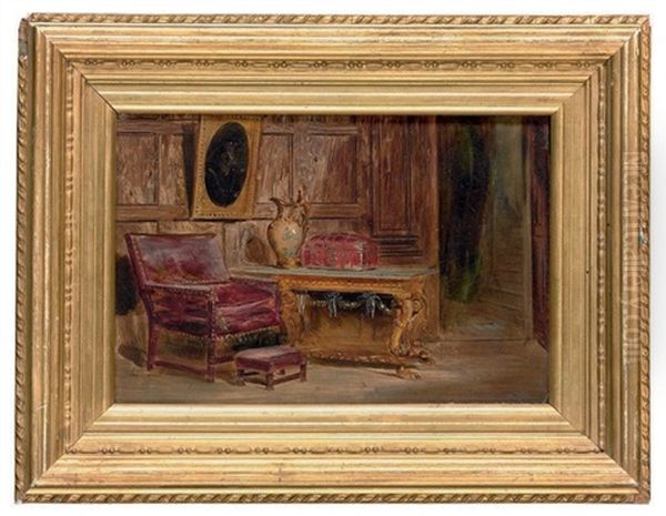 Relics Of The Olden Time, Knole Oil Painting by W.S.P. Henderson