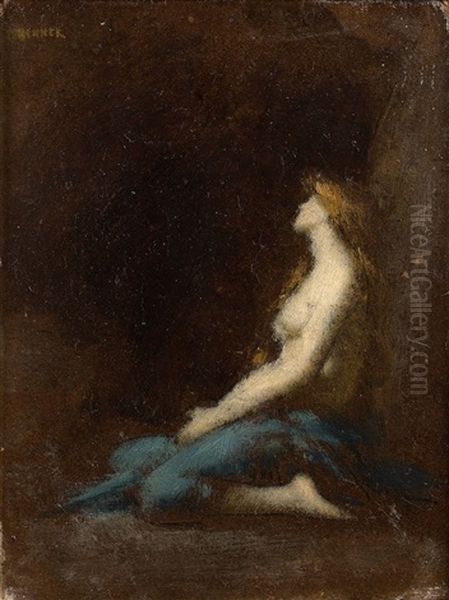 La Madeleine Oil Painting by Jean Jacques Henner