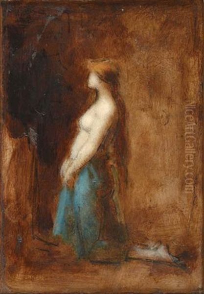 La Priere Oil Painting by Jean Jacques Henner