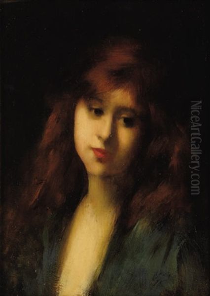 Ideal Head by Jean Jacques Henner