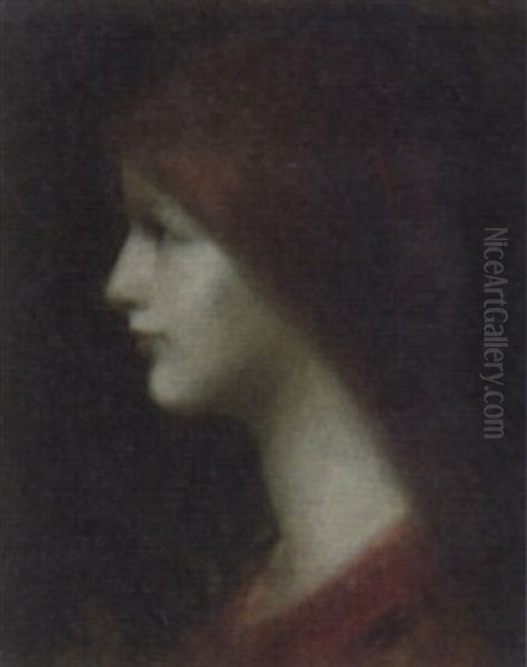 La Rousse by Jean Jacques Henner