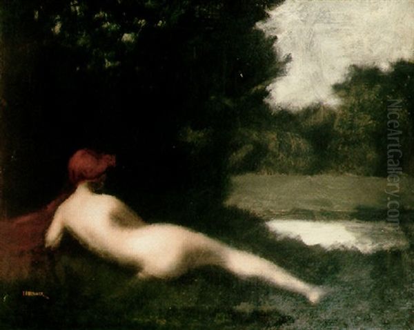 Odalisque by Jean Jacques Henner