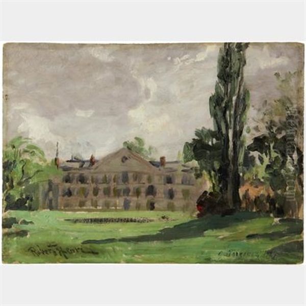 Summer Villa (bergamo?) Oil Painting by Robert Henri