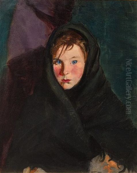 Eileen Oil Painting by Robert Henri