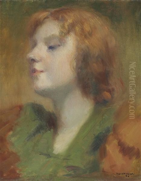 Alice Mumford Oil Painting by Robert Henri