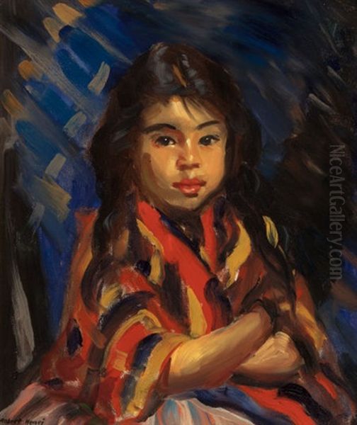 Lucinda, Mexican Girl by Robert Henri