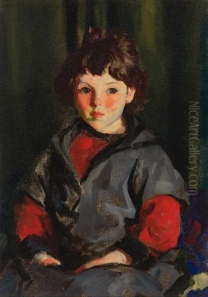 Untitled (alanna) Oil Painting by Robert Henri