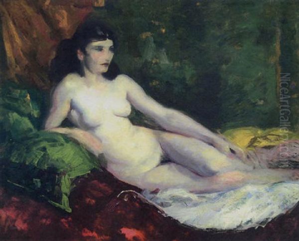 Betalo Nu Oil Painting by Robert Henri