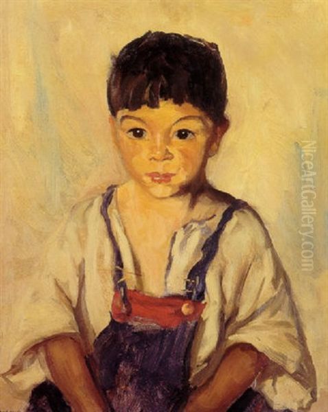 Gipsy Boy Oil Painting by Robert Henri