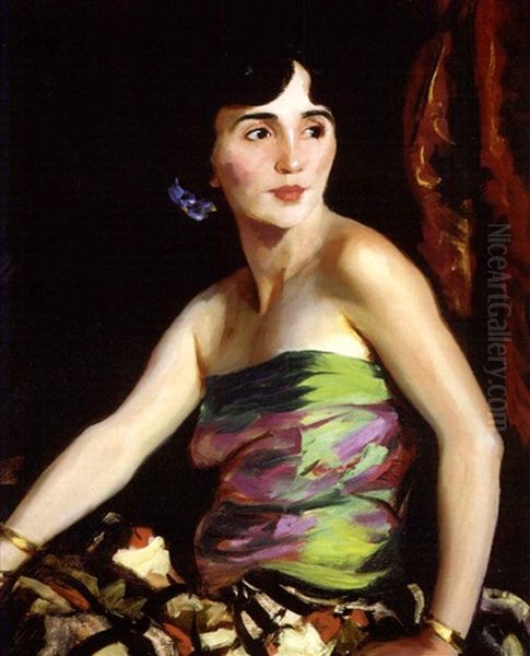 Isolina Maldondo - Spanish Dancer Oil Painting by Robert Henri