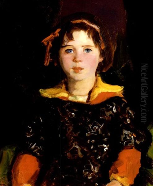 Bridgie Oil Painting by Robert Henri