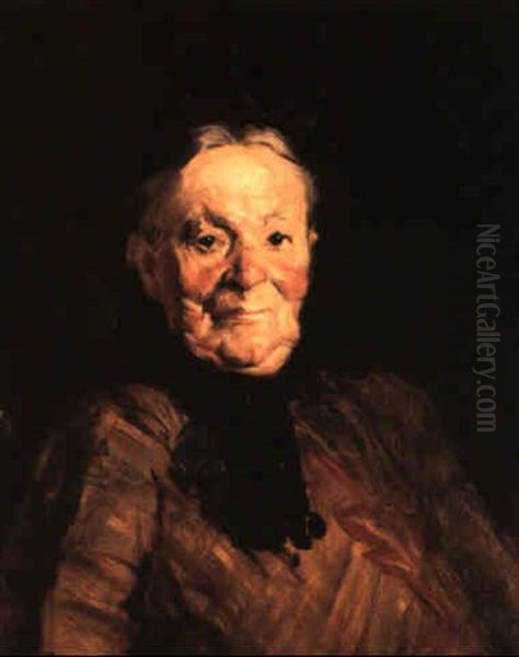 Dutch Match Woman Oil Painting by Robert Henri