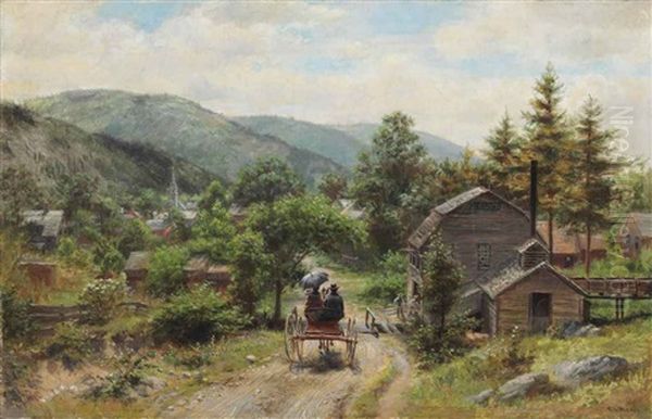 In The Valley Oil Painting by Edward Lamson Henry