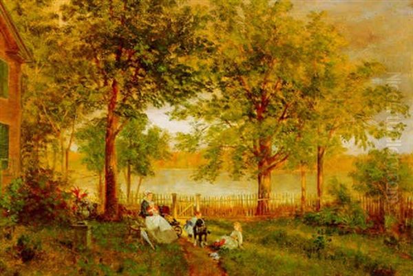 Nature Oil Painting by Edward Lamson Henry