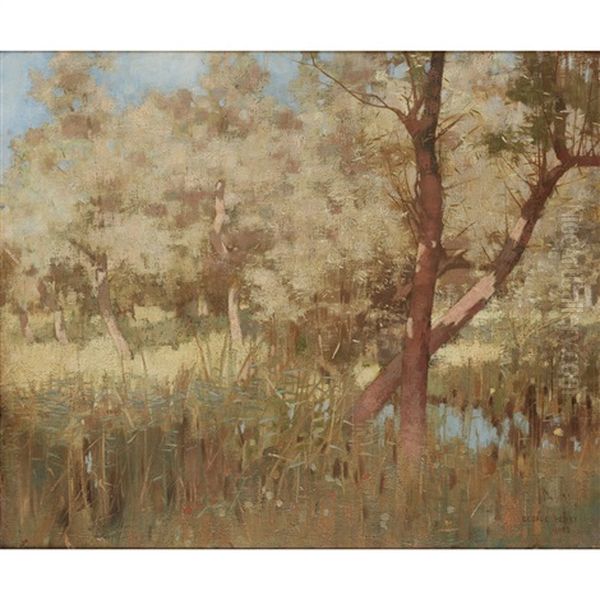 Marshes, Galloway Oil Painting by George Henry