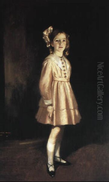 Her Debut Oil Painting by George Henry