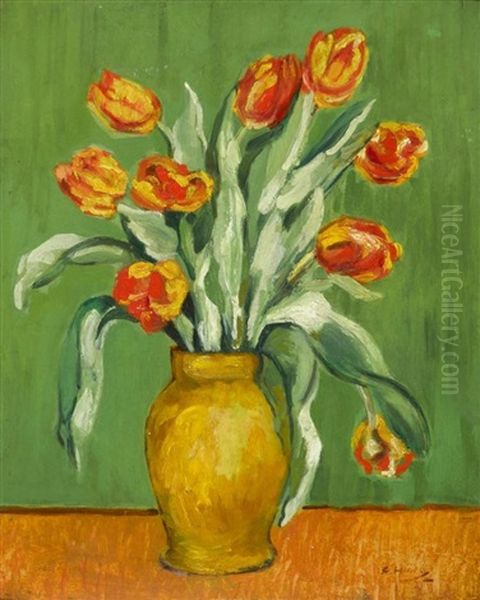 The Yellow Jug Oil Painting by Grace Henry