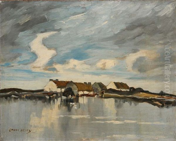 Achill Cottages by Grace Henry