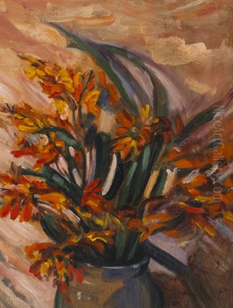 Flowers Oil Painting by Grace Henry