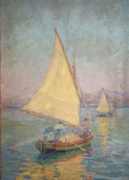 Sailing Boats At Chioggia, Venice by Grace Henry