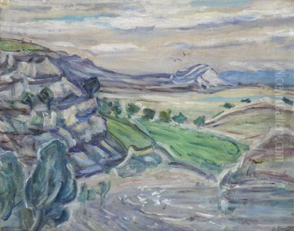 Karst Landscape Or The Burren by Grace Henry