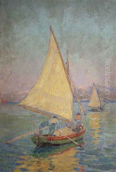 Sailing Boats At Chioggia, Venice by Grace Henry