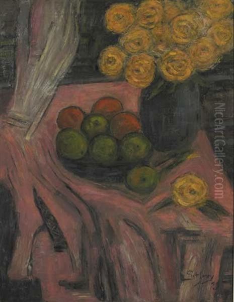 Apples, Oranges And Marigolds by Grace Henry