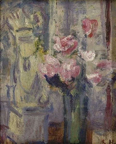 Still Life With A Vase Of Flowers by Grace Henry