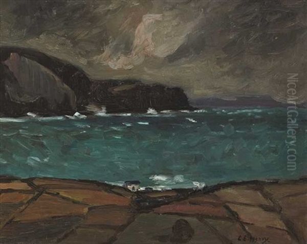 Menauan Cliffs, Achill Island by Grace Henry