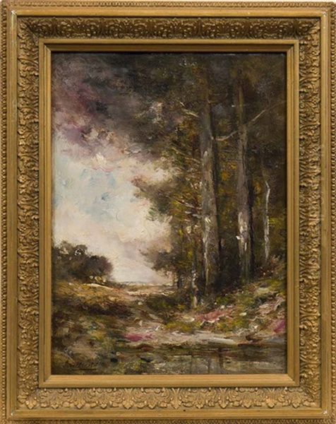 Woodland After Summer Shower Oil Painting by James Watterston Herald