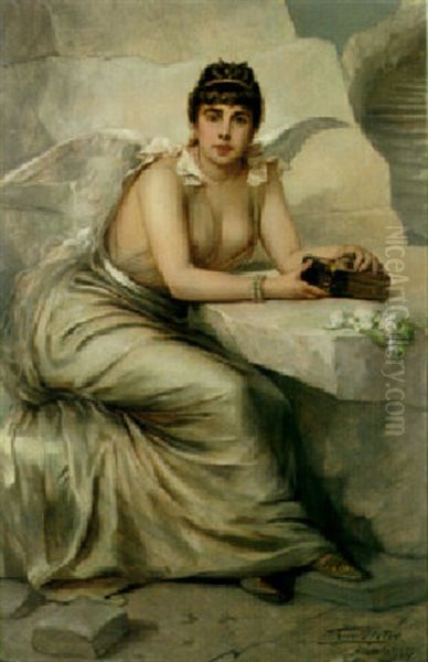 The Jewel Box Oil Painting by Leon Herbo