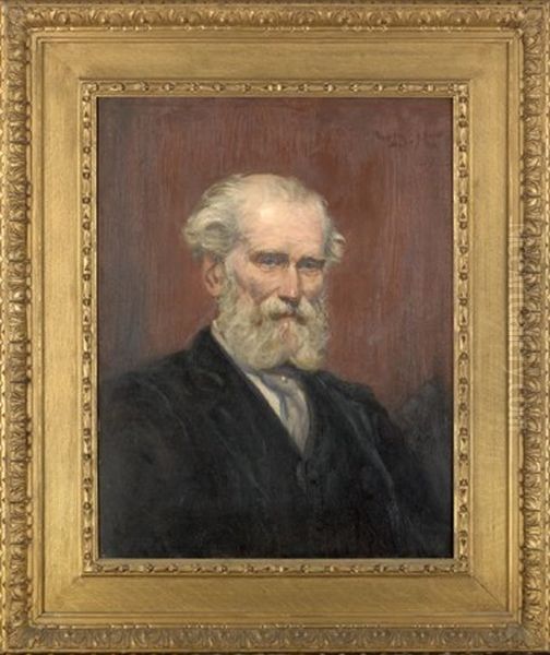 Portrait Of A. Halliday Douglas Oil Painting by Robert Duddingstone Herdman