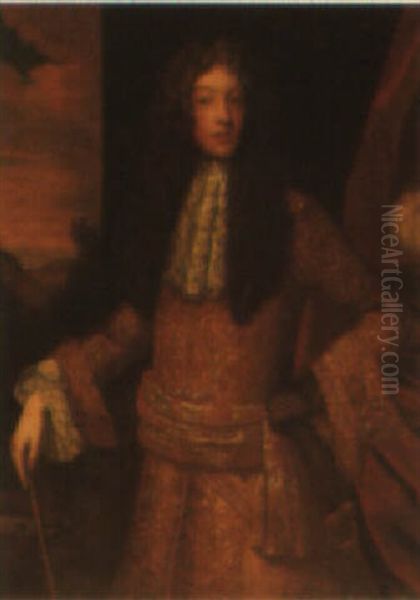 Portrait Of Henry, 5th Viscount Melville Oil Painting by Robert Duddingstone Herdman