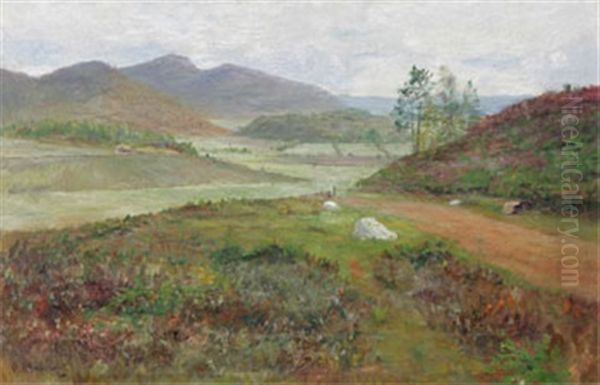 Kungsberget Oil Painting by Olof Hermelin