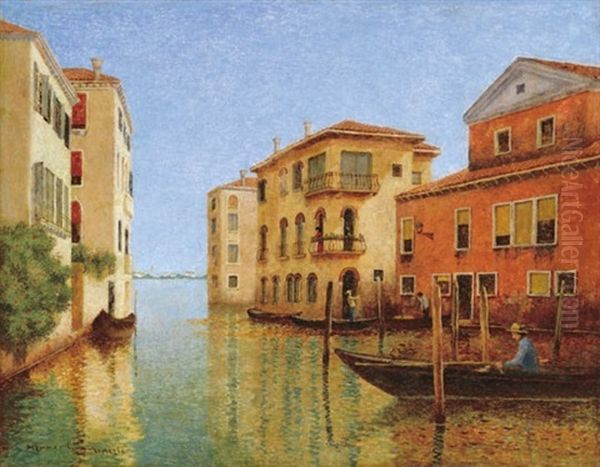 Venice Oil Painting by Cesar Herrer