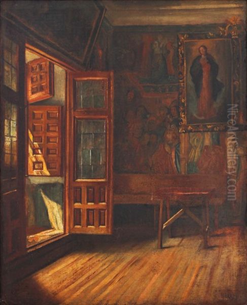 Interior Scene by Joaquin Ma. Herrer