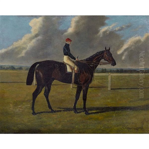 Charles Xii, Winner St. Leger Oil Painting by John Frederick Herring the Elder