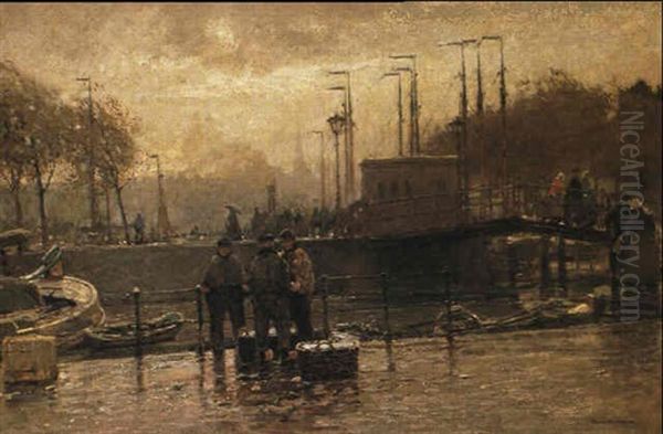 Blaesevejr, Rotterdam Oil Painting by Hans Herrmann