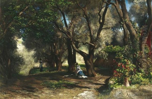 Picknick Im Wald by Albert Hertel