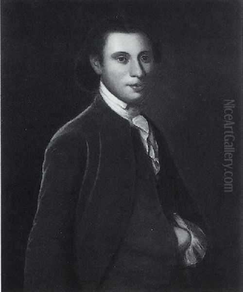 Portrait Of William Knox Of Virginia Oil Painting by John Hesselius