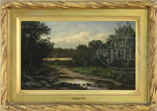 Scalp Level Landscape, Pennsylvania Oil Painting by George Hetzel