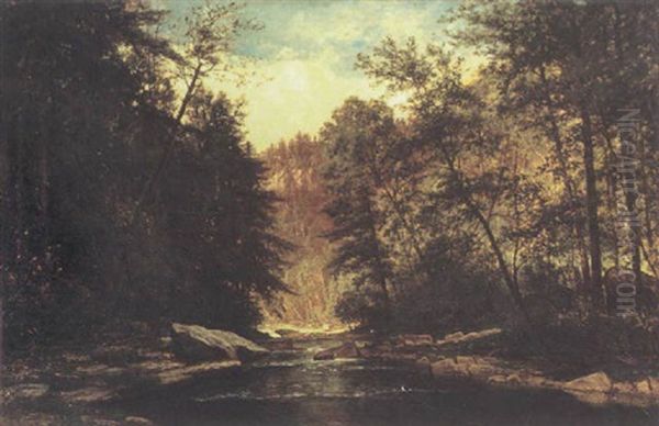 Headwaters, Conehmaugh Oil Painting by George Hetzel