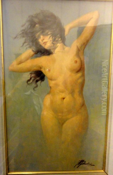 Nudo Oil Painting by Alessandro Barbieri