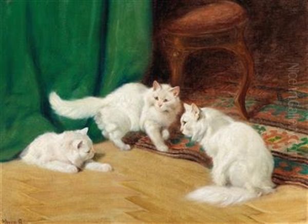 Conversation Amongst Cats by Arthur Heyer