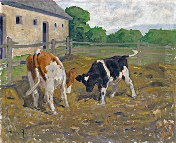 Viaskodo Bocik Oil Painting by Arthur Heyer